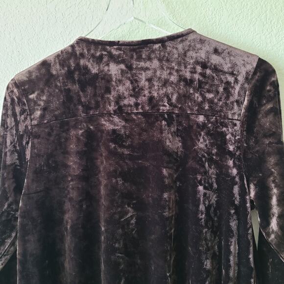 Velvet Embroidered Boho Women Dress Size Small   Festival Hippie Indie Andree - Picture 8 of 12